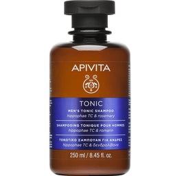 Apivita Men’s Tonic Shampoo szampon przeciw wypadaniu włosów dla mężczyzn z hippophae TC i rozmarynem 250ml