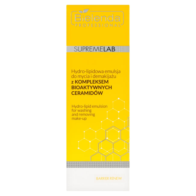 Bielenda Professional SupremeLab Barrier Renew hydro-lipidowa emulsja do mycia i demakijażu 200ml