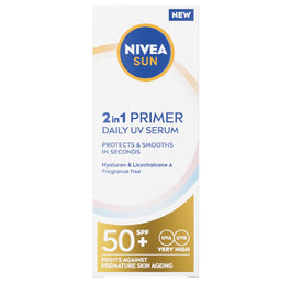 Nivea Sun Primer Daily UV serum 2w1 SPF50+ 30ml