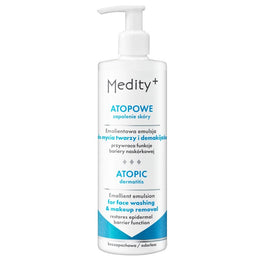 Medity+ Atopowe Zapalenie Skóry emolientowa emulsja do mycia twarzy i demakijażu 200ml