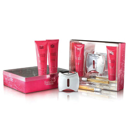 New Brand Extasia For Women zestaw woda perfumowana spray 100ml + balsam do ciała 130 ml + żel pod prysznic 130ml + woda perfumowana spray 15ml