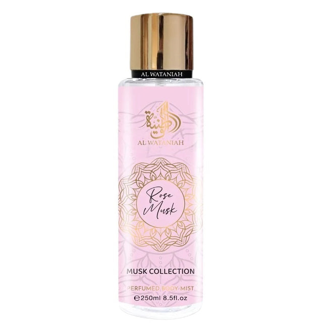 Al Wataniah Rose Musk perfumowana mgiełka do ciała 250ml