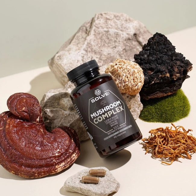 Solve Labs Mushroom Complex suplement diety 60 kapsułek