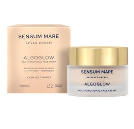 Sensum Mare Algoglow wielofunkcyjny krem do twarzy rozświetlająco-wygładzający 50ml