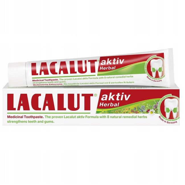 Lacalut Aktiv Herbal pasta do zębów 75ml