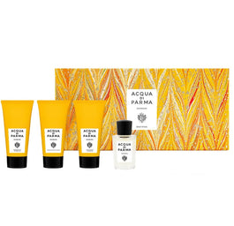 Acqua di Parma Barbiere Daily Ritual zestaw Colonia woda kolońska 20ml + żel do mycia twarzy 40ml + krem do golenia 40ml + krem do twarzy 40ml