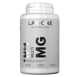 LAB ONE N°1 Multi MG suplement diety z magnezem i witaminą B6 90 kapsułek