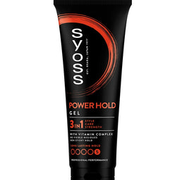 Syoss Men Power Hold Gel żel do włosów Ultra Strong 250ml