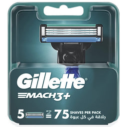 Gillette Mach3+ wymienne ostrza do maszynki do golenia 5szt.