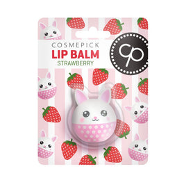 Cosmepick Lip Balm Strawberry Bunny balsam do ust 6g