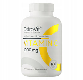 OstroVit Vitamin C 1000mg suplement diety 120 kapsułek
