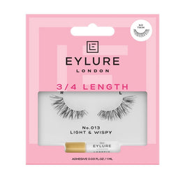 Eylure 3/4 Length Lashes sztuczne rzęsy z klejem efekt unikalnego podkreślenia