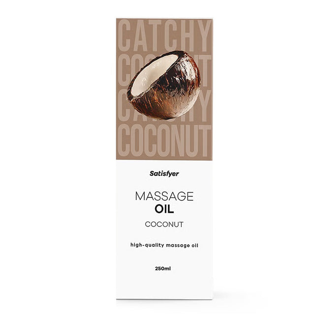 Satisfyer High-Quality Massage Oil olejek do masażu Coconut 250ml