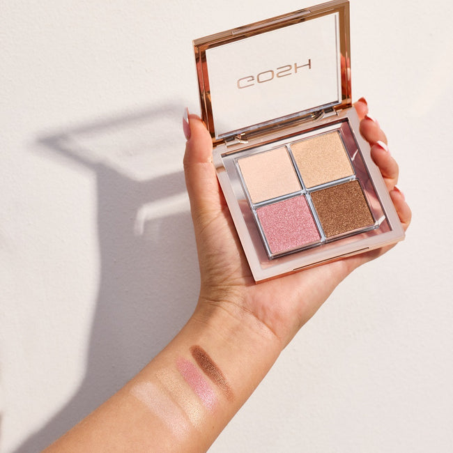 Gosh Glow Palette paleta rozświetlaczy