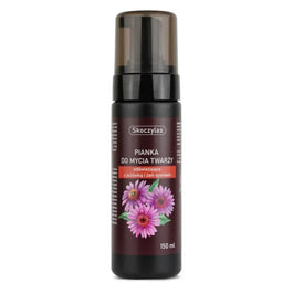Skoczylas Pianka do mycia twarzy odświeżająca z jeżówką i żeń-szeniem 150ml