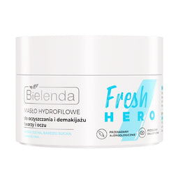 Bielenda Fresh Hero nawilżająco-kojące masło hydrofilowe do oczyszczania i demakijażu twarzy i oczu 40g