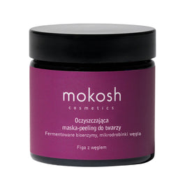 Mokosh Oczyszczająca maska-peeling do twarzy Figa z węglem 60ml