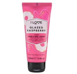 I Love Scented Hand & Nail Cream nawilżający krem do dłoni i paznokci Glazed Raspberry 100ml