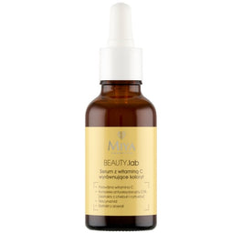 Miya Cosmetics BEAUTY.lab serum z witaminą C wyrównujące koloryt 30ml