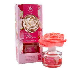 La Casa de los Aromas Flor Perfumada dyfuzor zapachowy w formie kwiatu Truskawki i Śmietana
