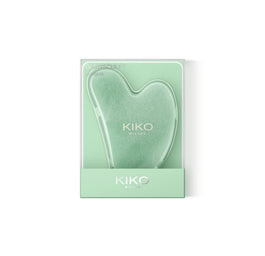 KIKO Milano Glowscalpt Guasha płytka gua sha z jadeitu do masażu twarzy