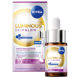 Nivea Luminous630® Skin Glow natychmiastowe glow-serum 15ml