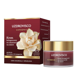 UZDROVISCO Gardenia krem kolagenowy na zmarszczki na dzień 50ml