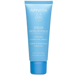 Apivita Aqua Beelicious Comfort Hydrating Cream bogaty krem nawilżający do twarzy 40ml