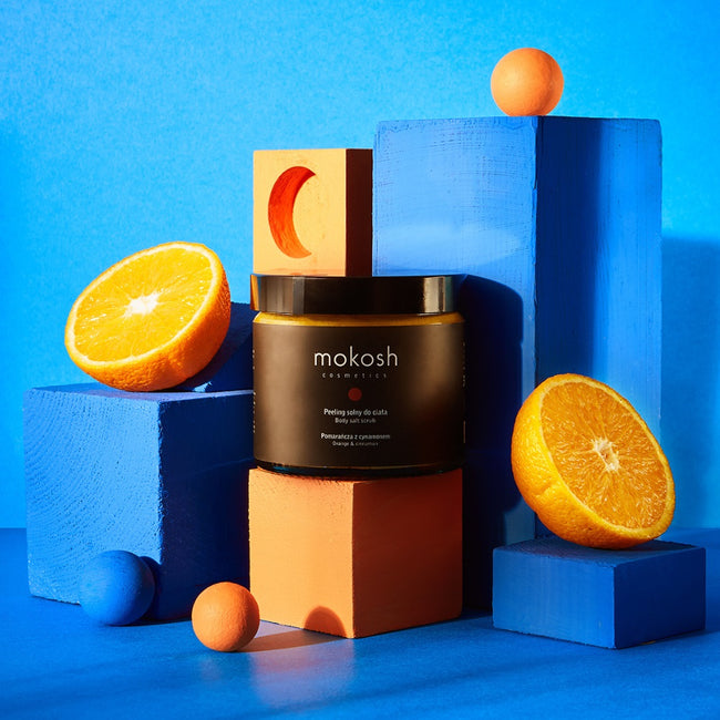 Mokosh Peeling solny do ciała Pomarańcza z cynamonem 300g