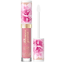 Eveline Cosmetics Flower Garden kremowy błyszczyk do ust