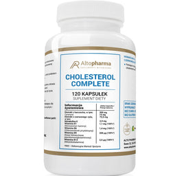 AltoPharma Cholesterol Complete suplement diety 120 kapsułek