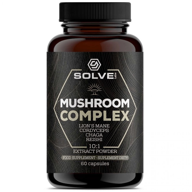 Solve Labs Mushroom Complex suplement diety 60 kapsułek