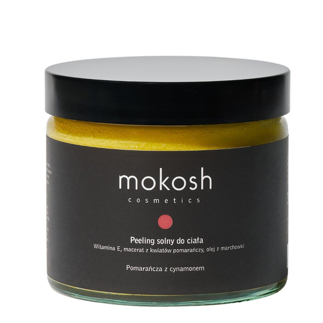 Mokosh Peeling solny do ciała Pomarańcza z cynamonem 300g