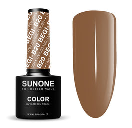 Sunone UV/LED Gel Polish Color lakier hybrydowy B20 Begi 5ml