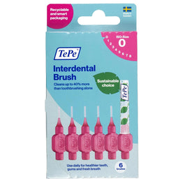 TePe Original szczoteczki międzyzębowe 0.4mm Różowe 6szt