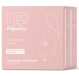 UP Health Pharma Pregnancy+ suplement diety dla wsparcia zdrowia kobiet w ciąży 30 saszetek + 30 kapsułek