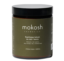 Mokosh Nawilżający balsam do twarzy i ciała Zielona kawa z tabaką 180ml