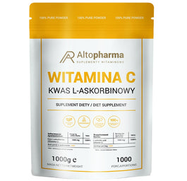 AltoPharma Witamina C Kwas L-Askorbionowy suplement diety w proszku 1000g