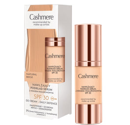 Cashmere Nawilżający podkład-serum z kwasem hialuronowym SPF