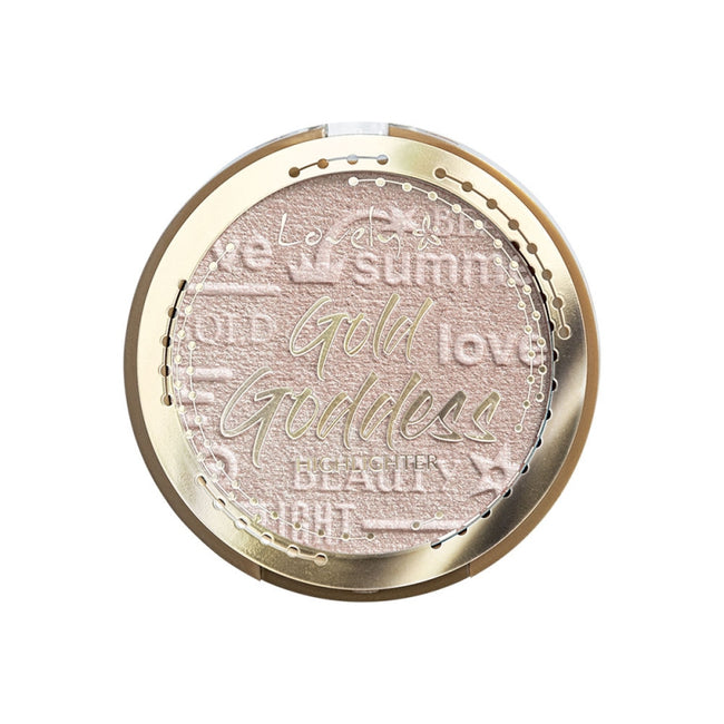 Lovely Gold Goddess Highlighter rozświetlacz do twarzy 01 6g