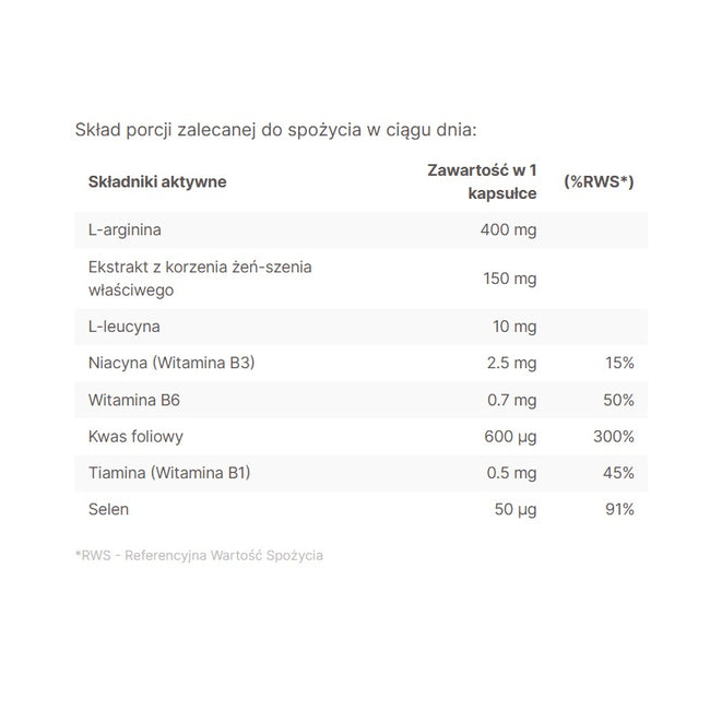LOVA Poranne Uwodzenie suplement diety 60 kapsułek