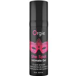 Orgie She Spot Intimate Gel żel intymny pobudzający punkt G z efektem wibracji i mrowienia 15ml