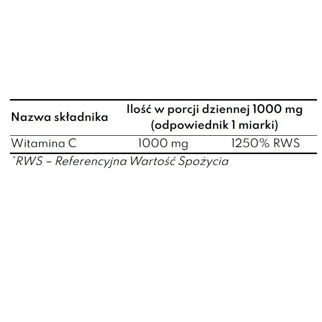 LABS212 Vitamin C Ascorbic Acid suplement diety w proszku 150g