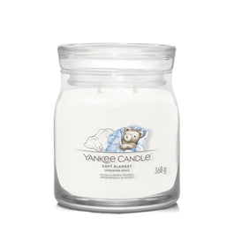 Yankee Candle Średnia świeca zapachowa Soft Blanket 368g