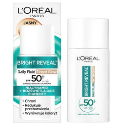 L'Oreal Paris Bright Reveal fluid redukujący przebarwienia z SPF50+ Odcień Jasny 50ml
