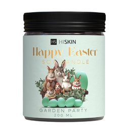 HiSkin Happy Easter świeca sojowa Garden Party 200ml