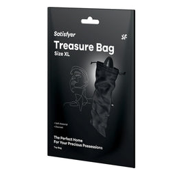 Satisfyer Treasure Bag torba do przechowywania gadżetów XL Black