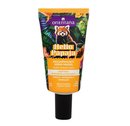 ORIENTANA Hello Papaja rozjaśniający krem-maska Witamina C i Skwalan 40ml