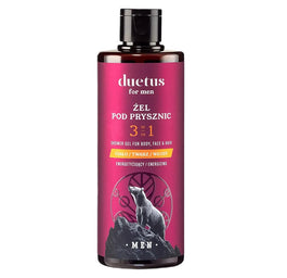 Duetus For Men energetyzujący żel pod prysznic 3w1 300ml