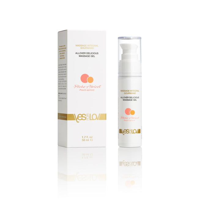 Yes For Lov Intymny żel do masażu 2w1 Brzoskwinia i Morela 50ml